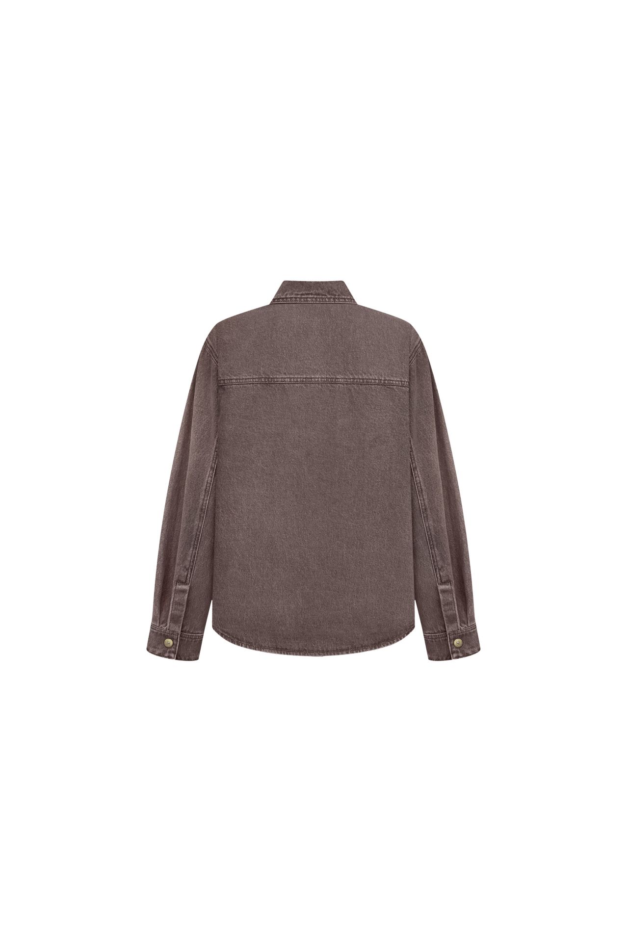 Сорочка Avril коричнева