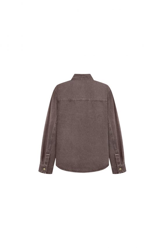 Сорочка Avril коричнева