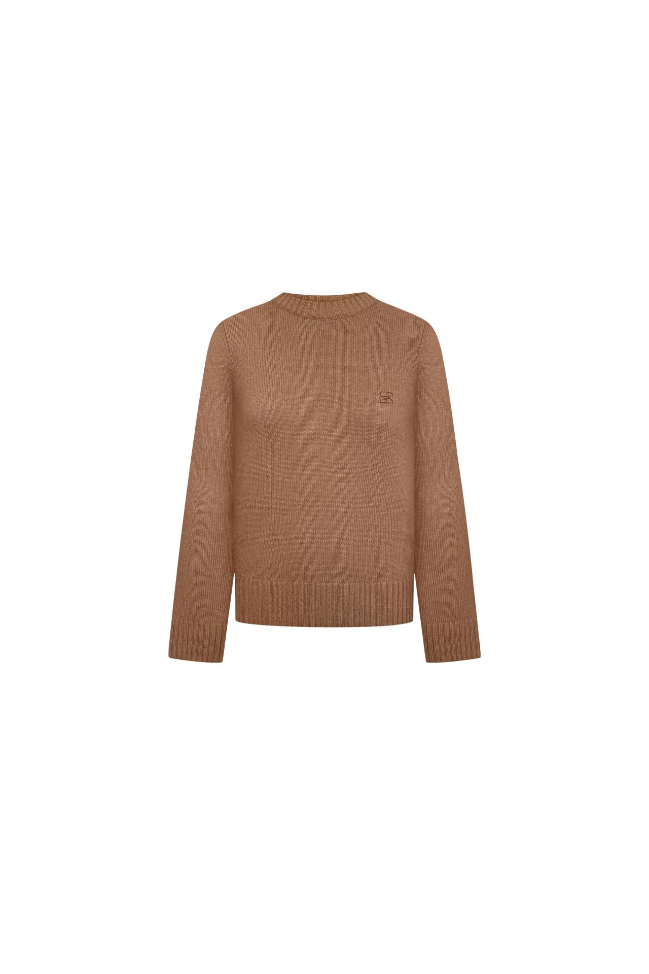 Лонгслів вовна кемел