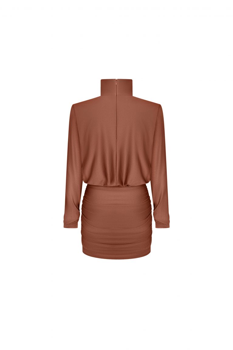 Сукня Sparkle біфлекс шоколад