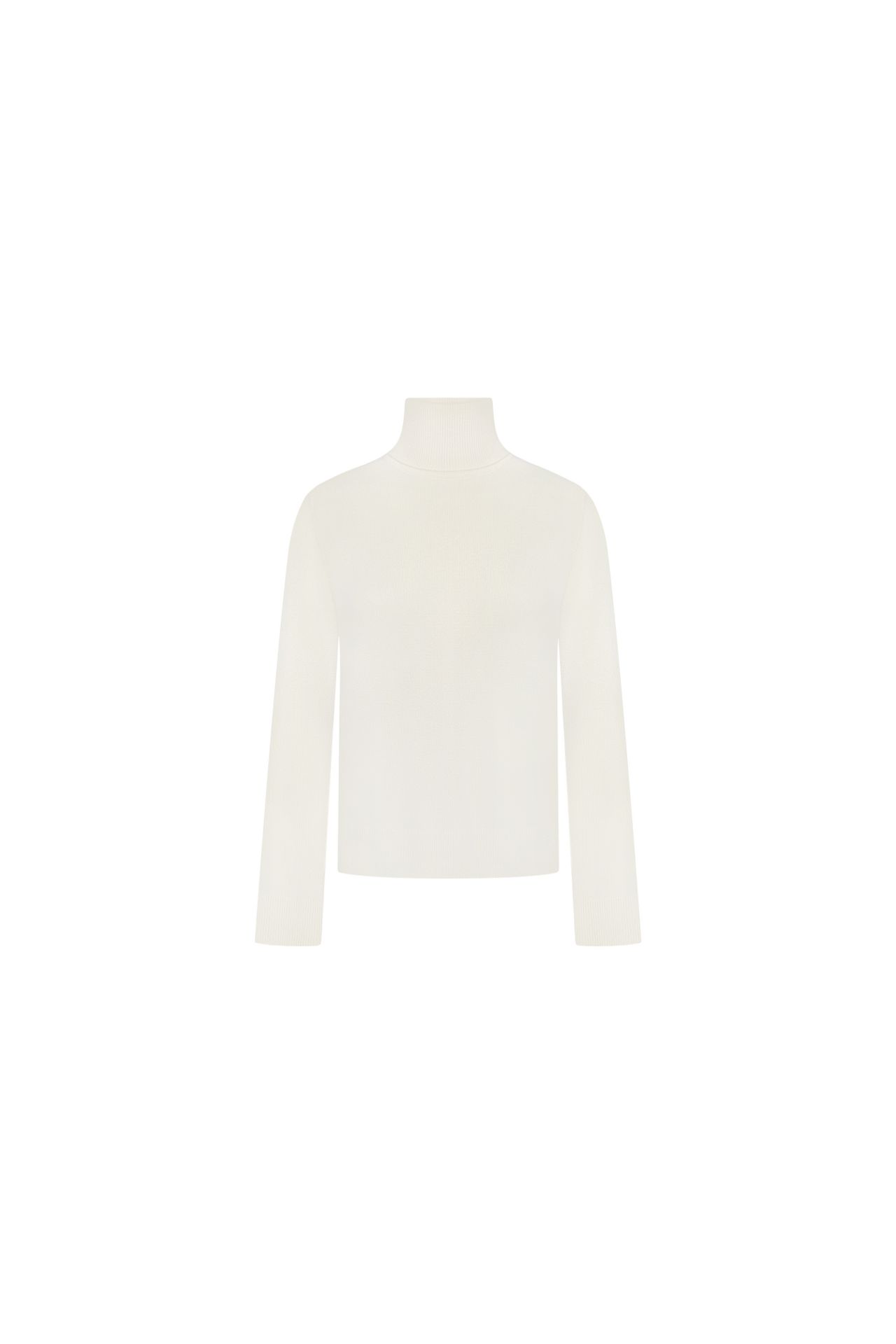 Гольф вовна молочний