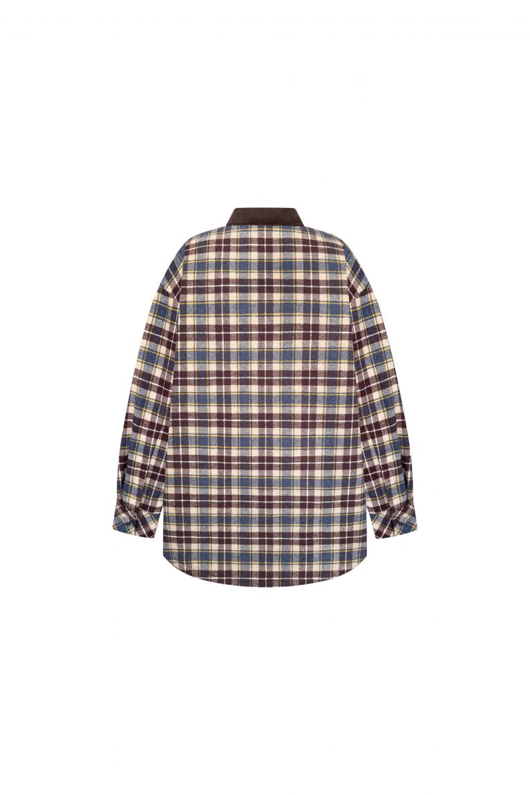 Сорочка Warm коричнева