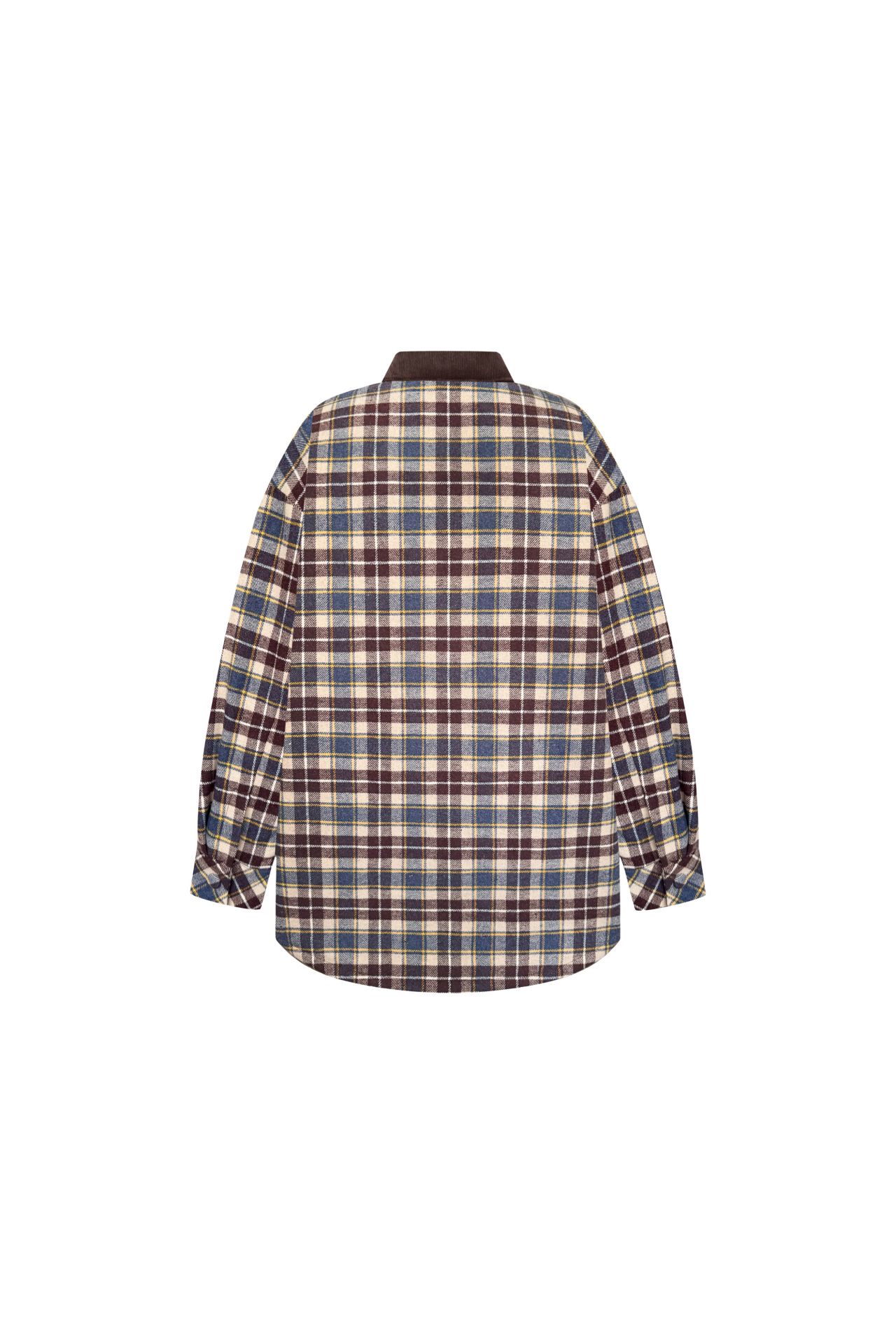 Сорочка Warm коричнева