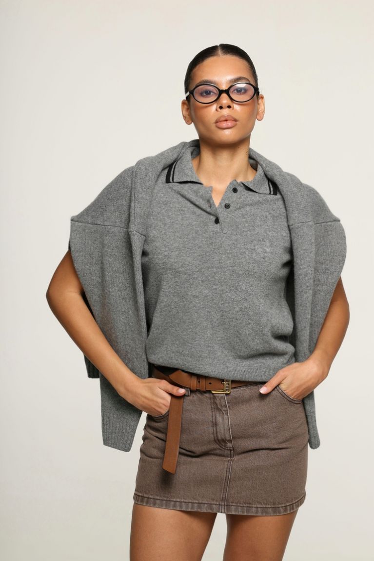 Спідниця Avril коричнева