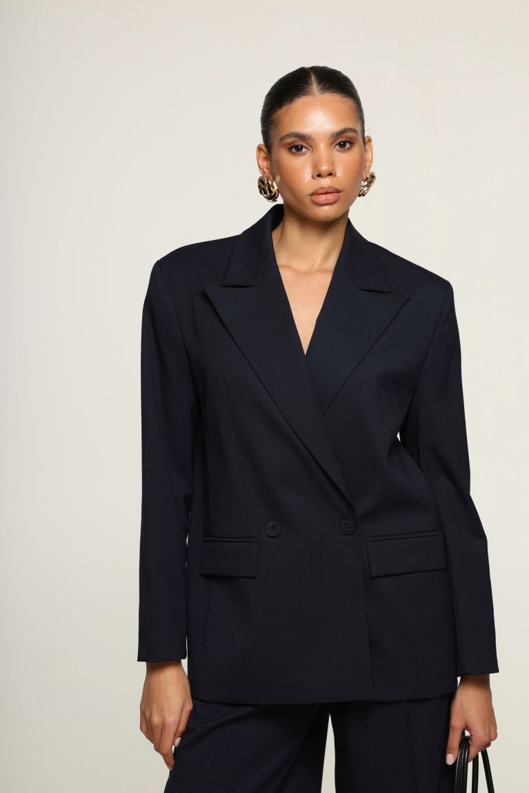 Жакет Oversize 2024 синій