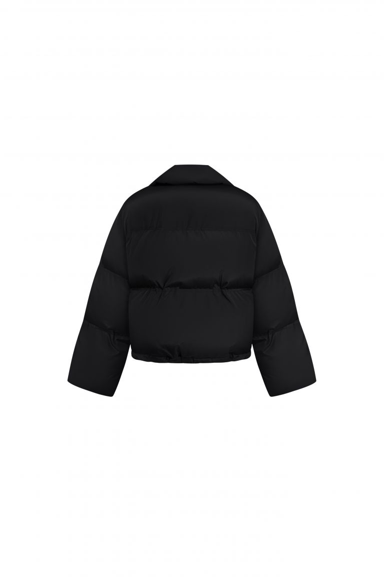 Куртка дута чорна