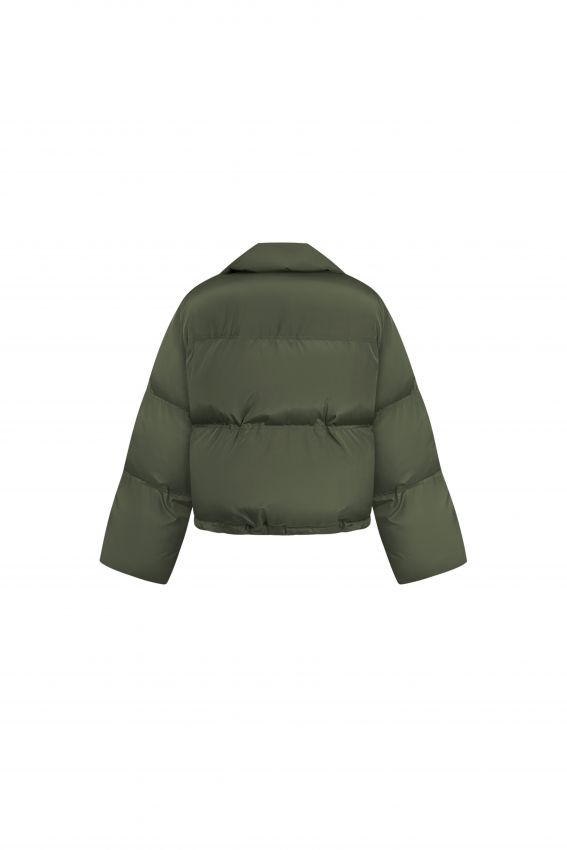 Куртка дута світлий хакі