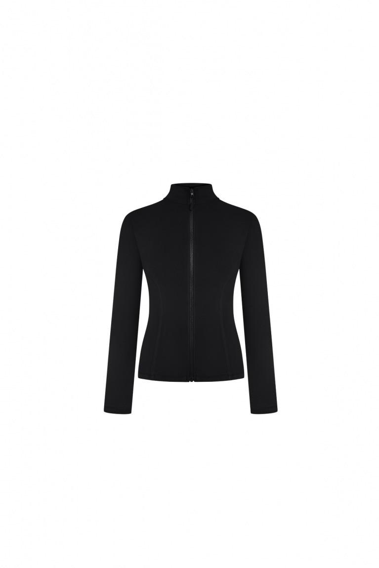 Мастерка фліс чорна