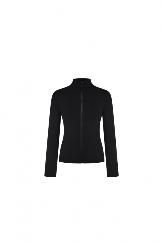 Мастерка фліс чорна