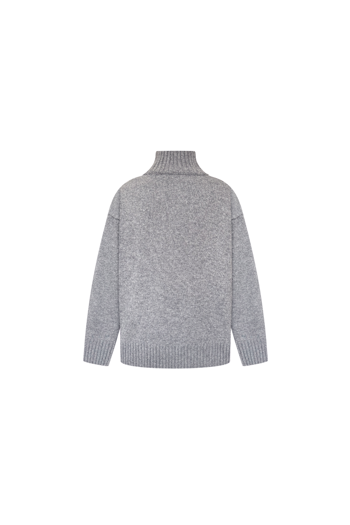 Светр вовна сірий