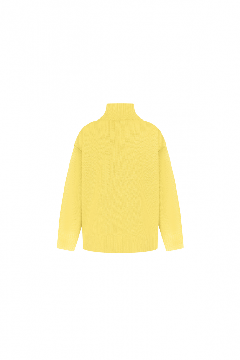 Светр вовна жовтий