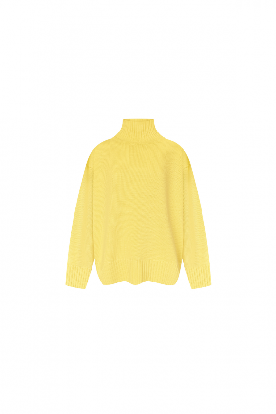 Светр вовна жовтий